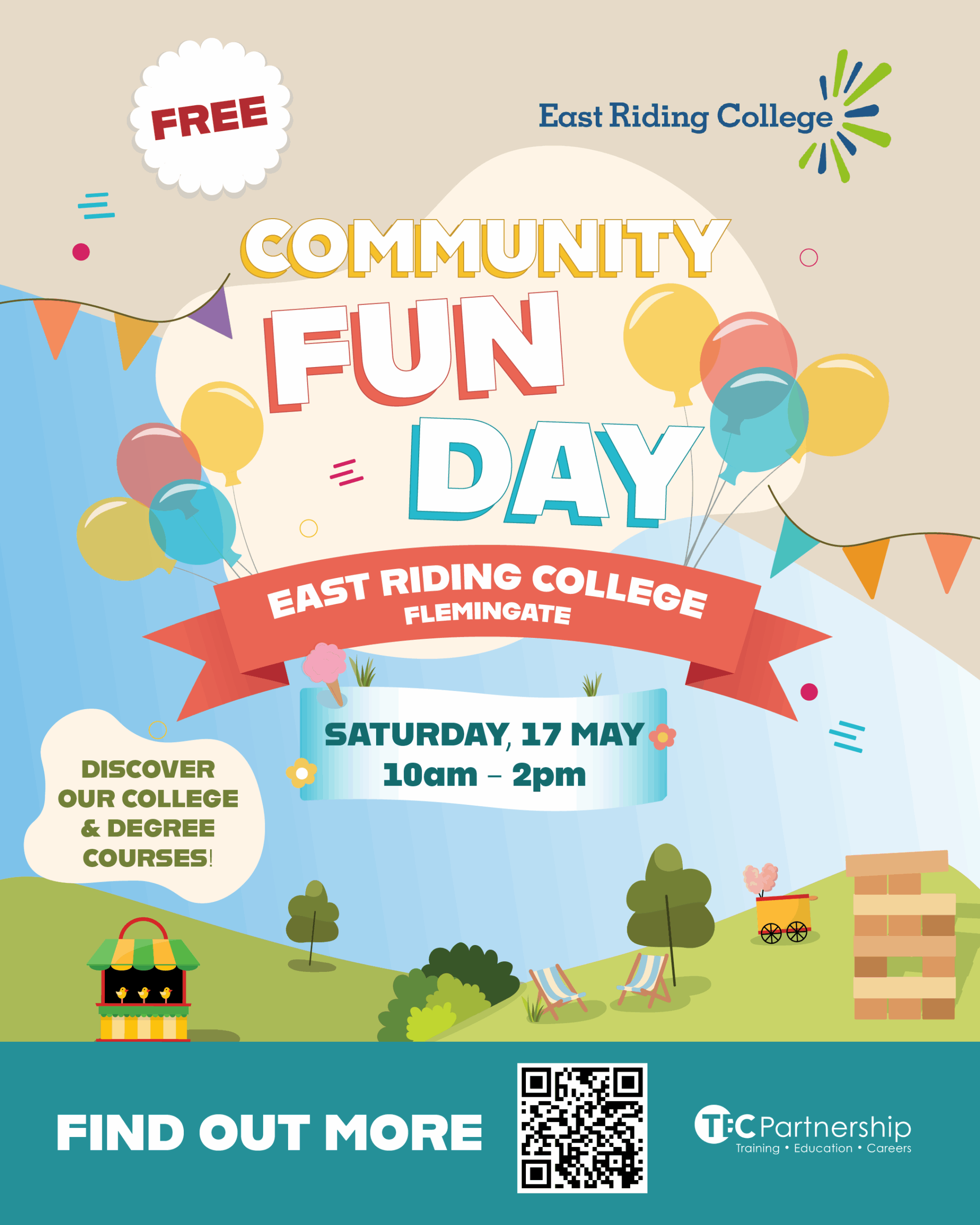 Community Fun Day at East Riding College