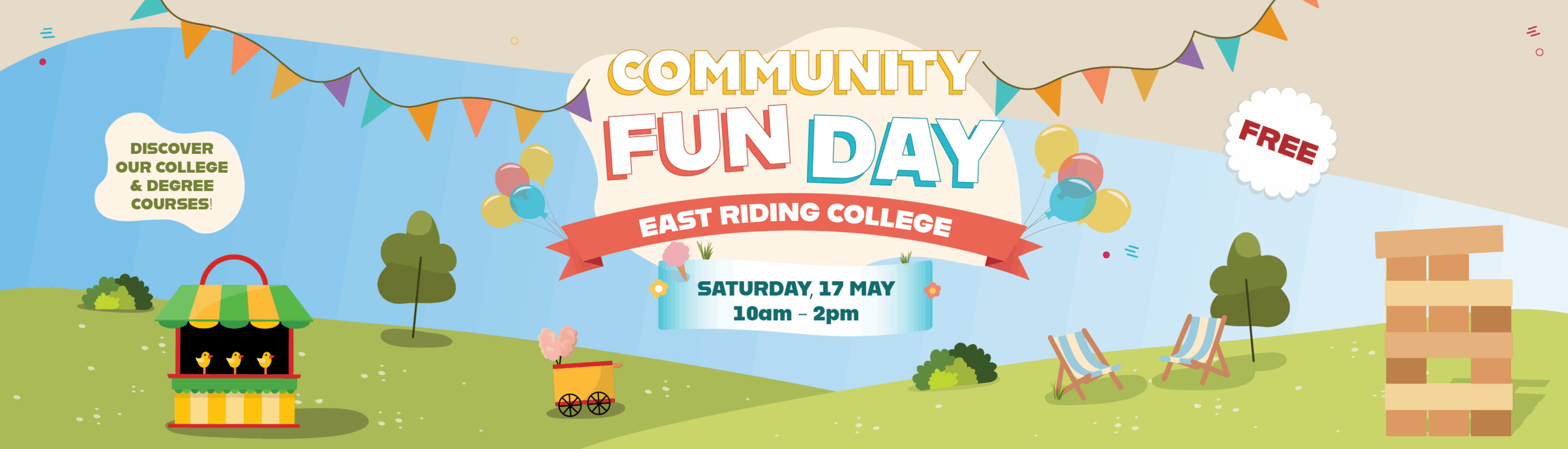 Join us for a Community Fun Day at East Riding College